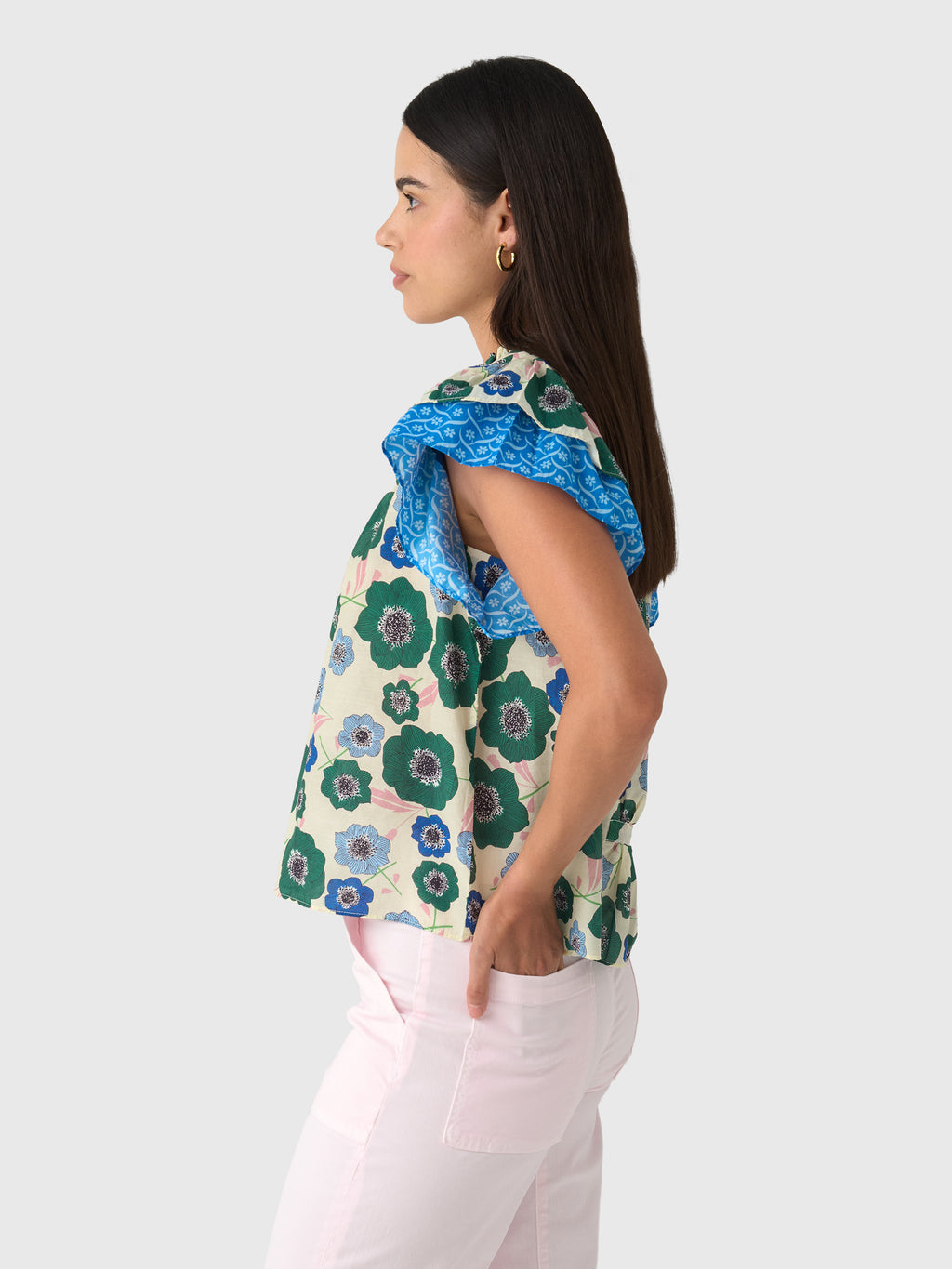 Trovata Women's Clover Blouse - Saint Bernard