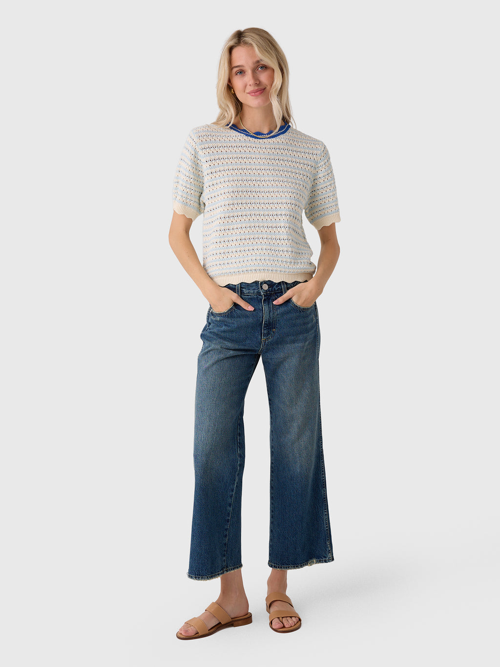 Trovata Women's Jules Sweater T-Shirt - Saint Bernard