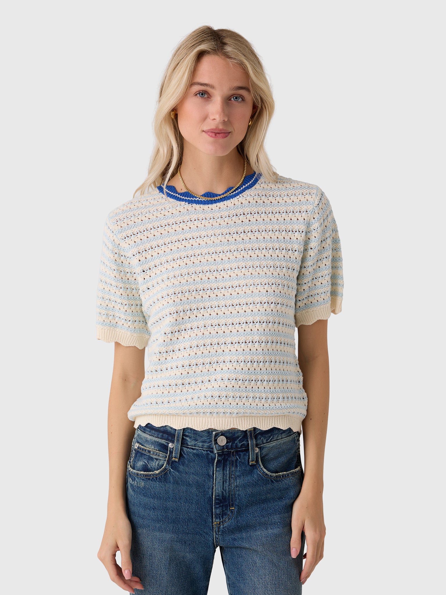 Trovata Women's Jules Sweater T-Shirt - Saint Bernard