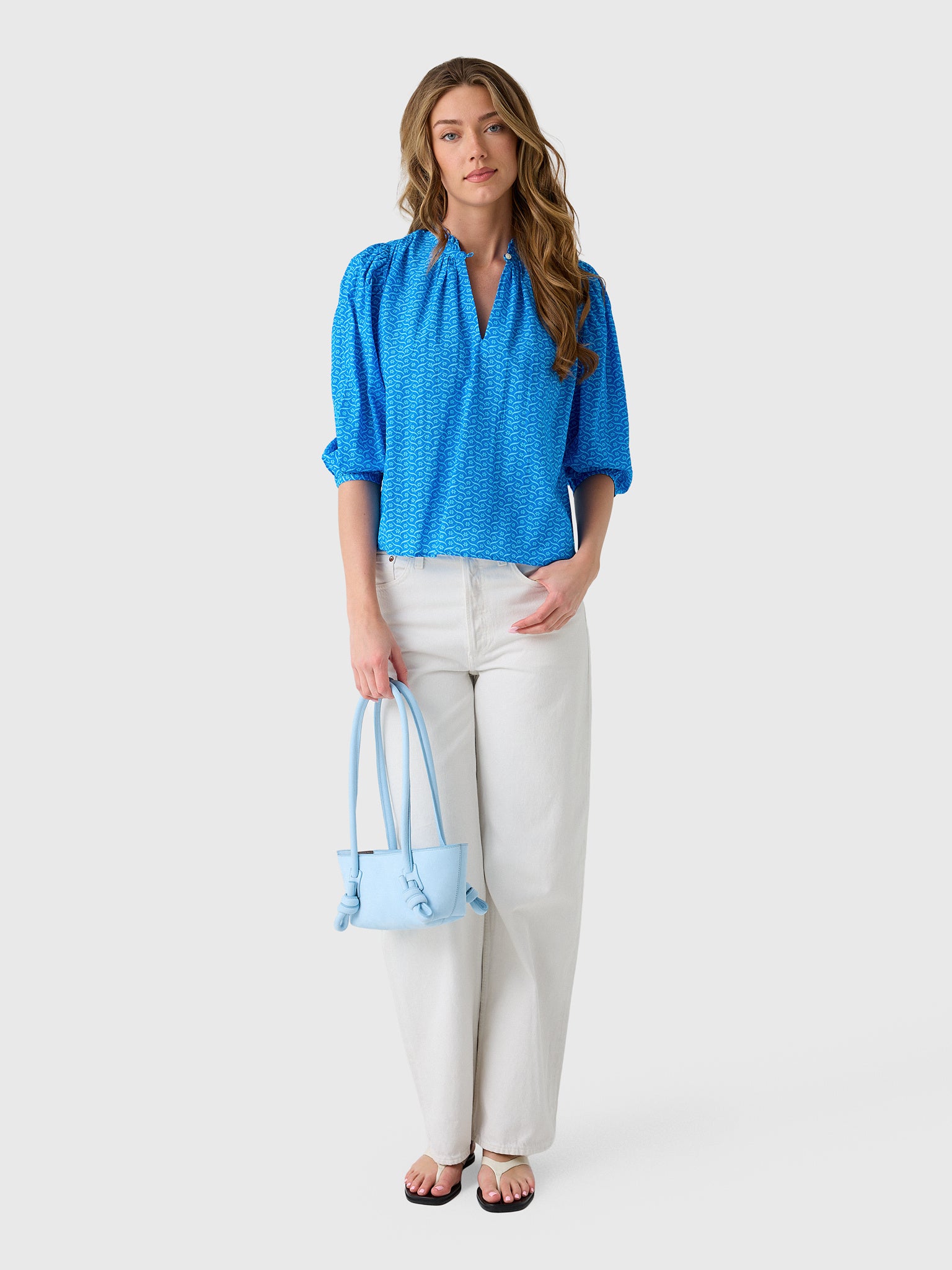 Trovata Women's Orly Blouse - Saint Bernard