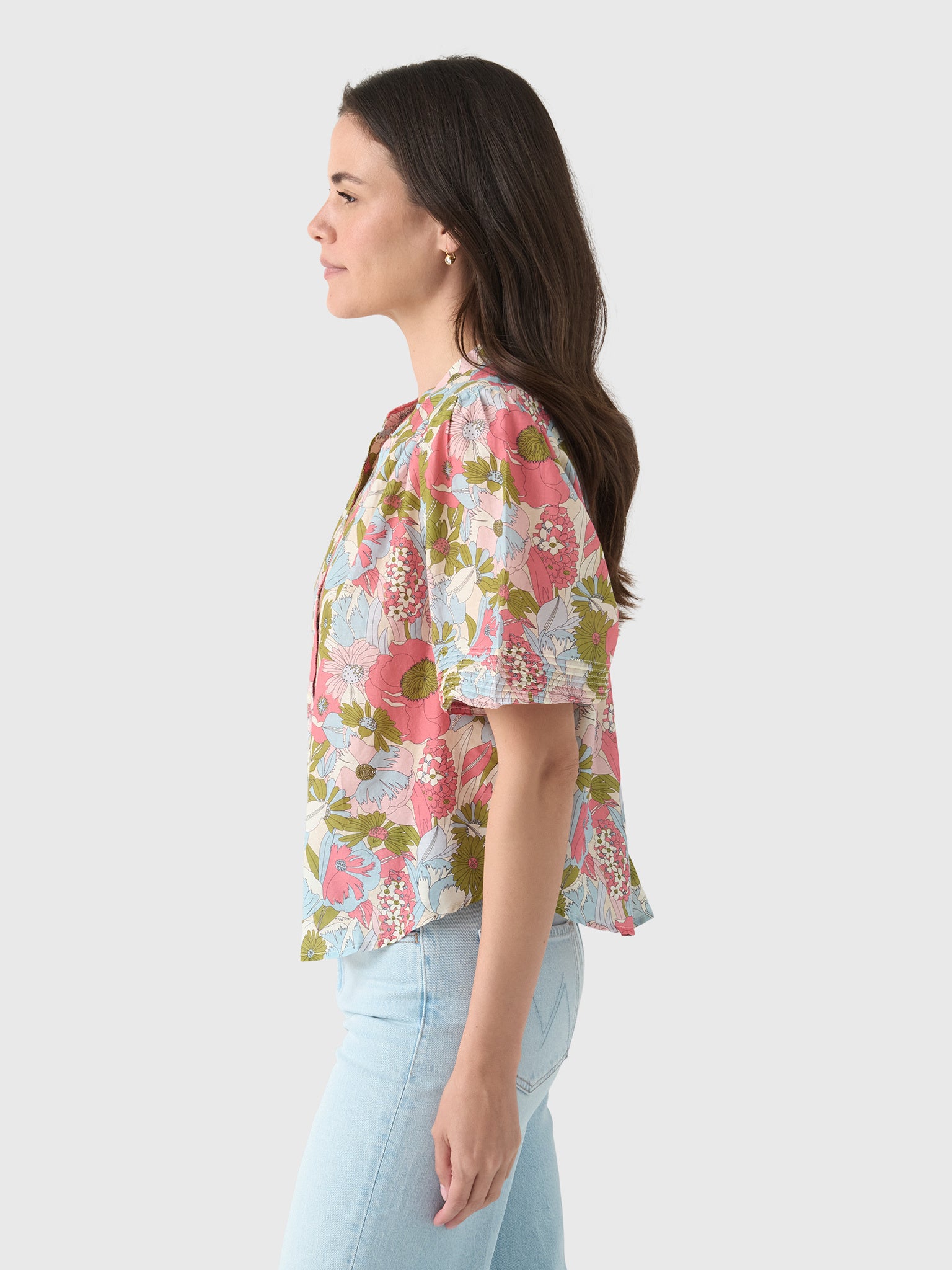 Trovata Women's Loren Blouse - Saint Bernard