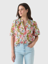 Trovata Women's Loren Blouse - Saint Bernard