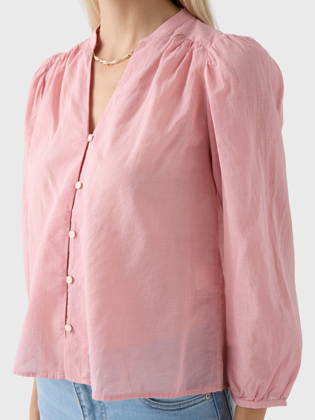 Trovata Women's Maisey Blouse - Saint Bernard