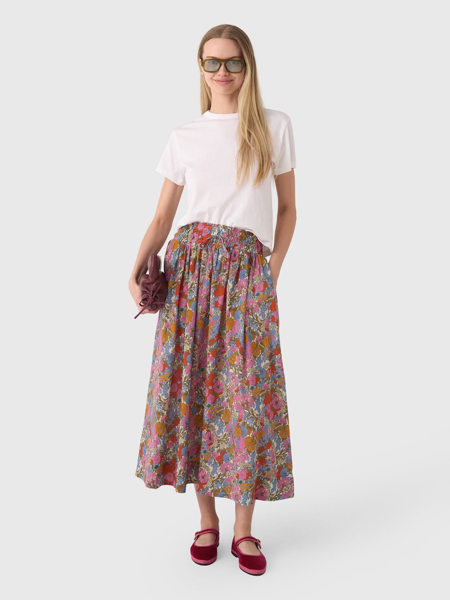 Trovata Women's Bianca Skirt - Saint Bernard