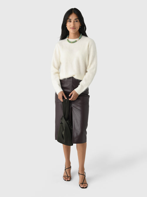 Jumper 1234 Women's Cashmere Brushed Crew Sweater