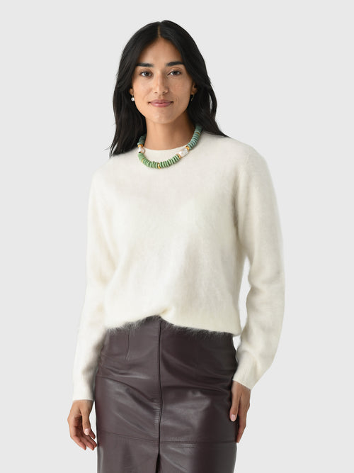 Jumper 1234 Women's Cashmere Brushed Crew Sweater