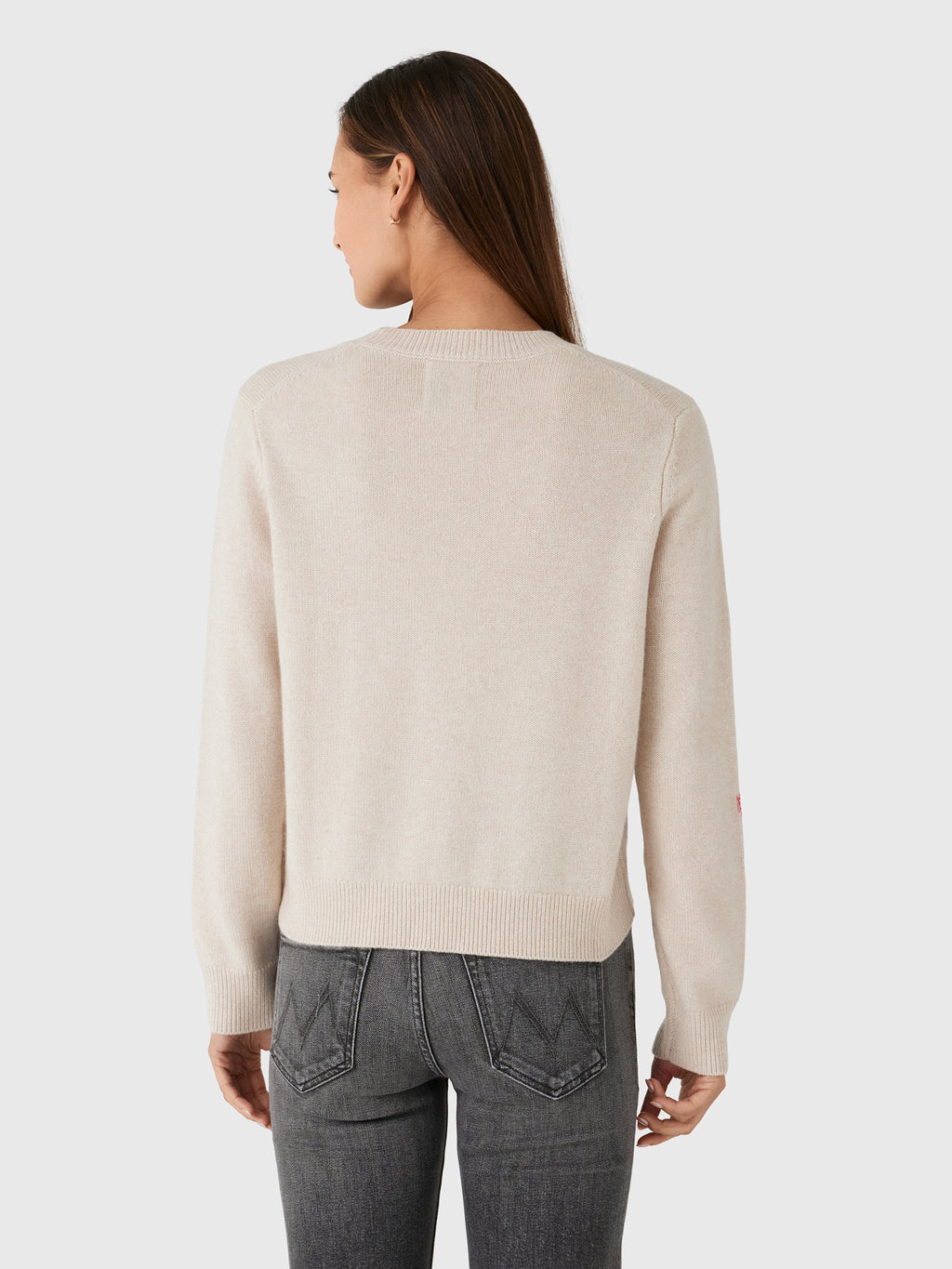 Jumper 1234 Women's Twisted Floral Crew Sweater - Saint Bernard