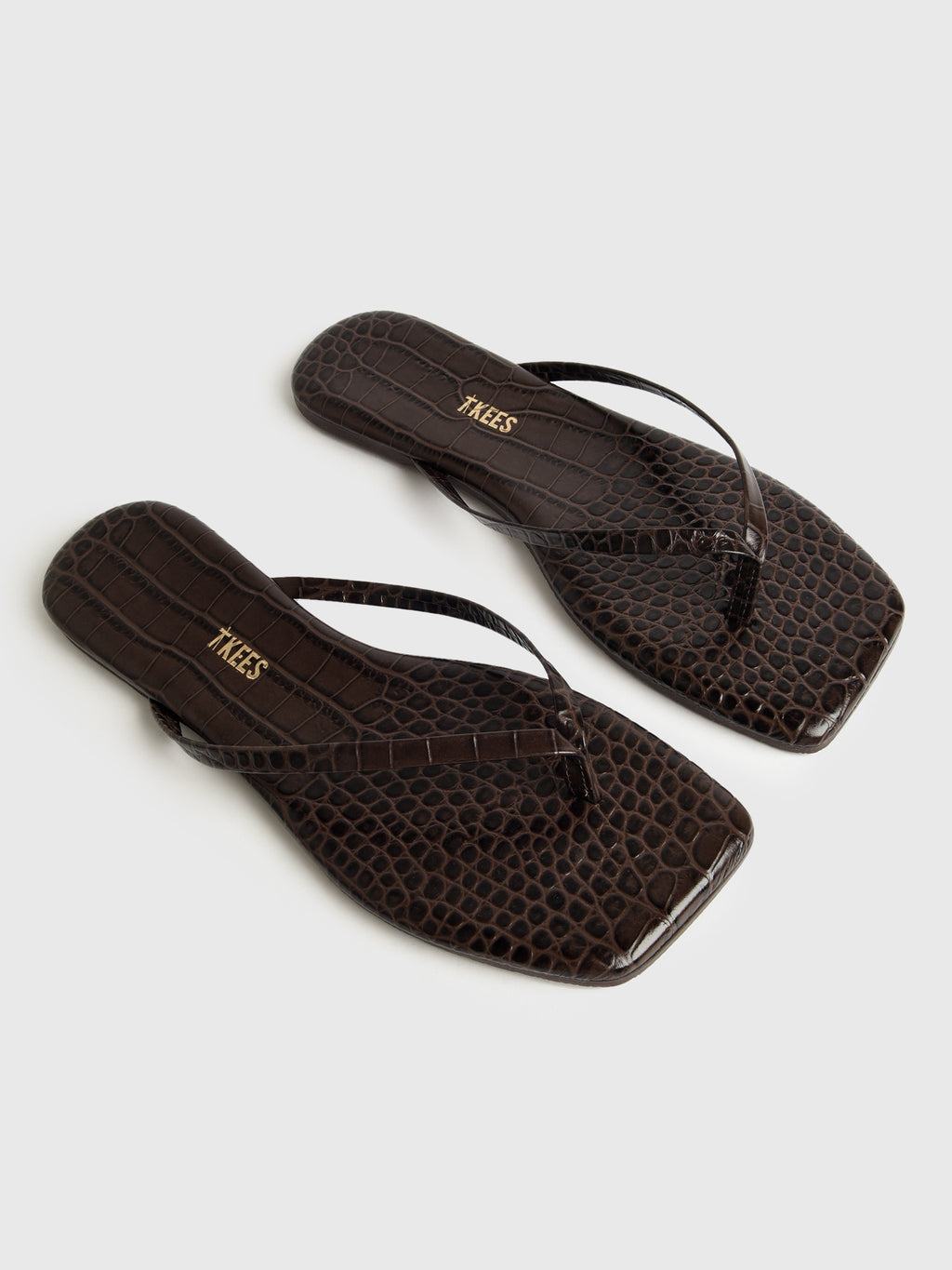 Tkees Women's Square Toe Lily Flip Flop - Saint Bernard