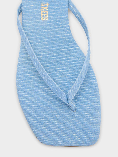 Tkees Women's Square Toe Lily Flip Flop