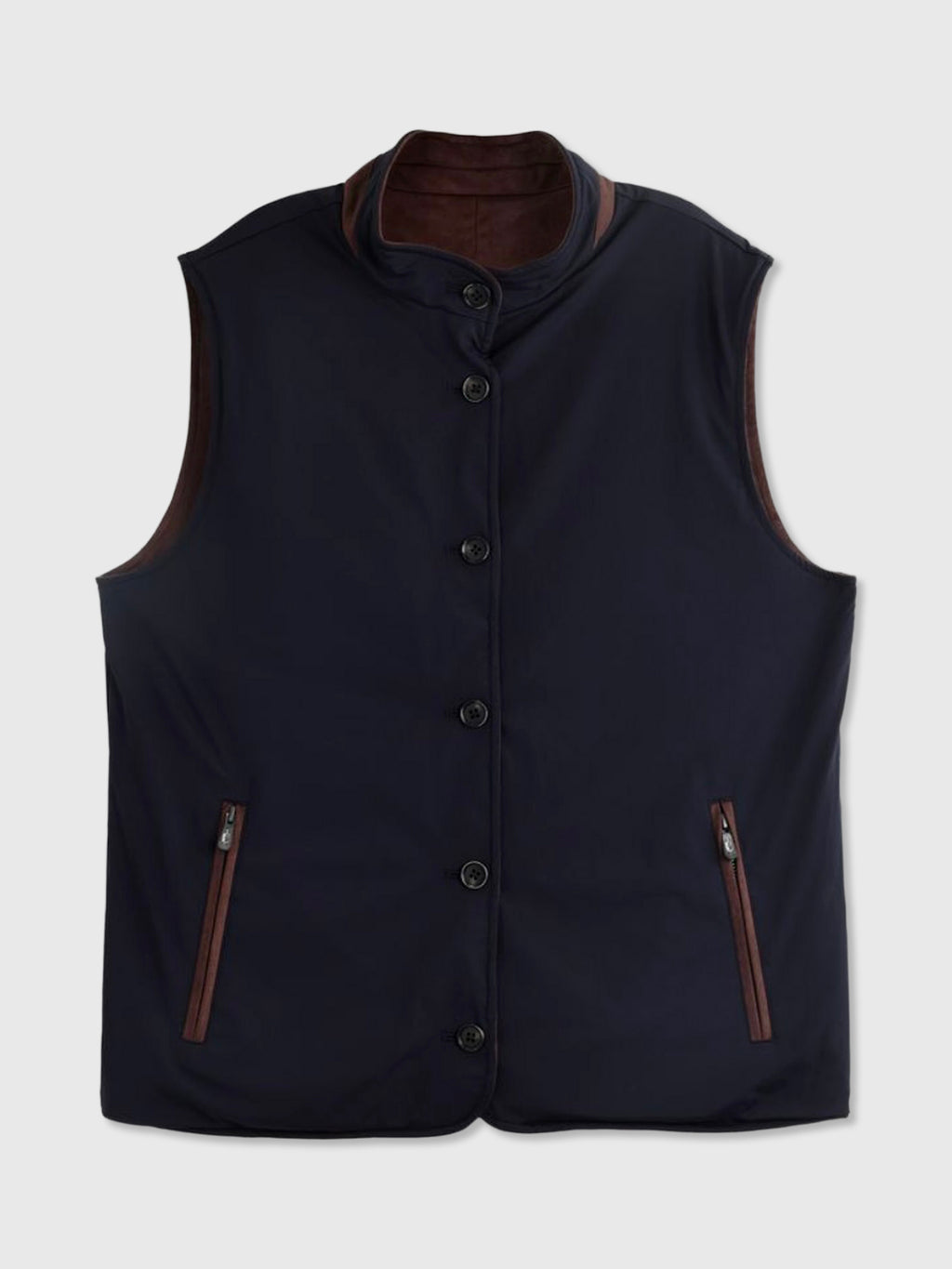 Rye51 Men's The Sorrento Reversible Vest - Saint Bernard