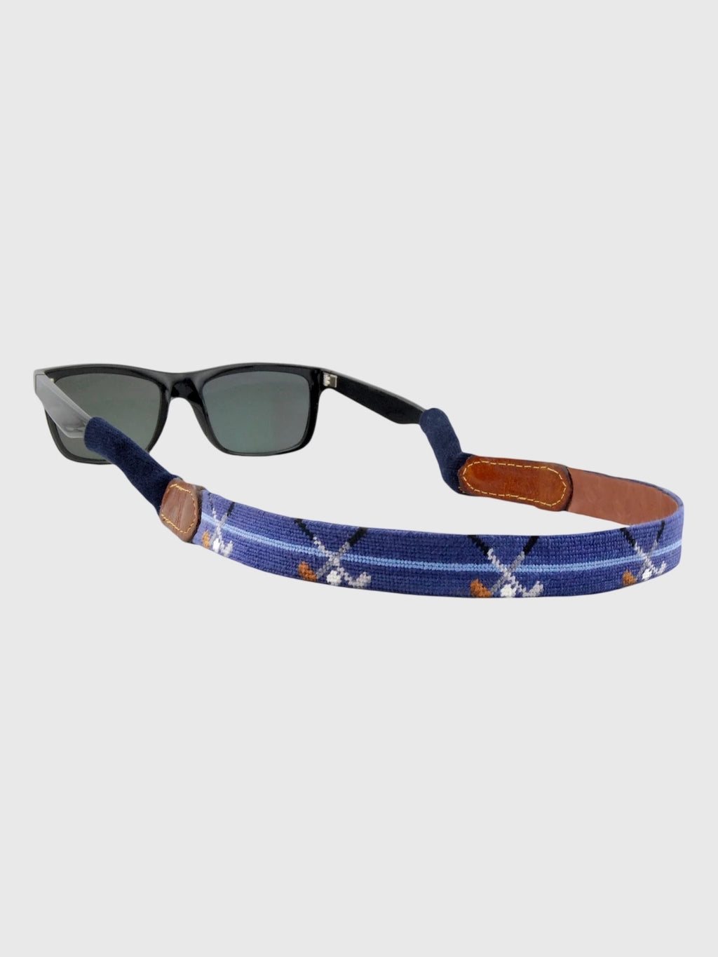 Smathers & Branson Crossed Clubs Sunglasses Strap - Saint Bernard