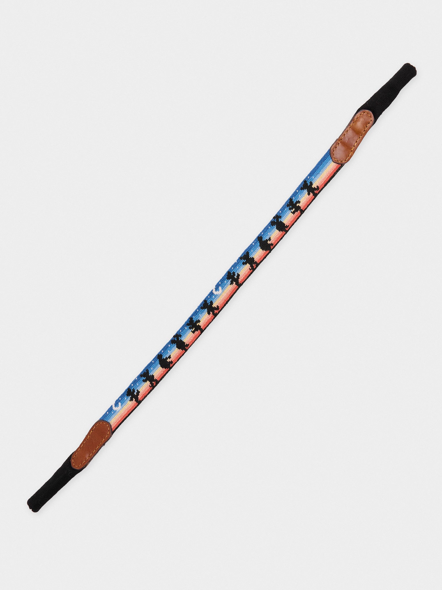 Smathers & Branson Grateful Dead Moondance Needlepoint Sunglasses Strap - Saint Bernard