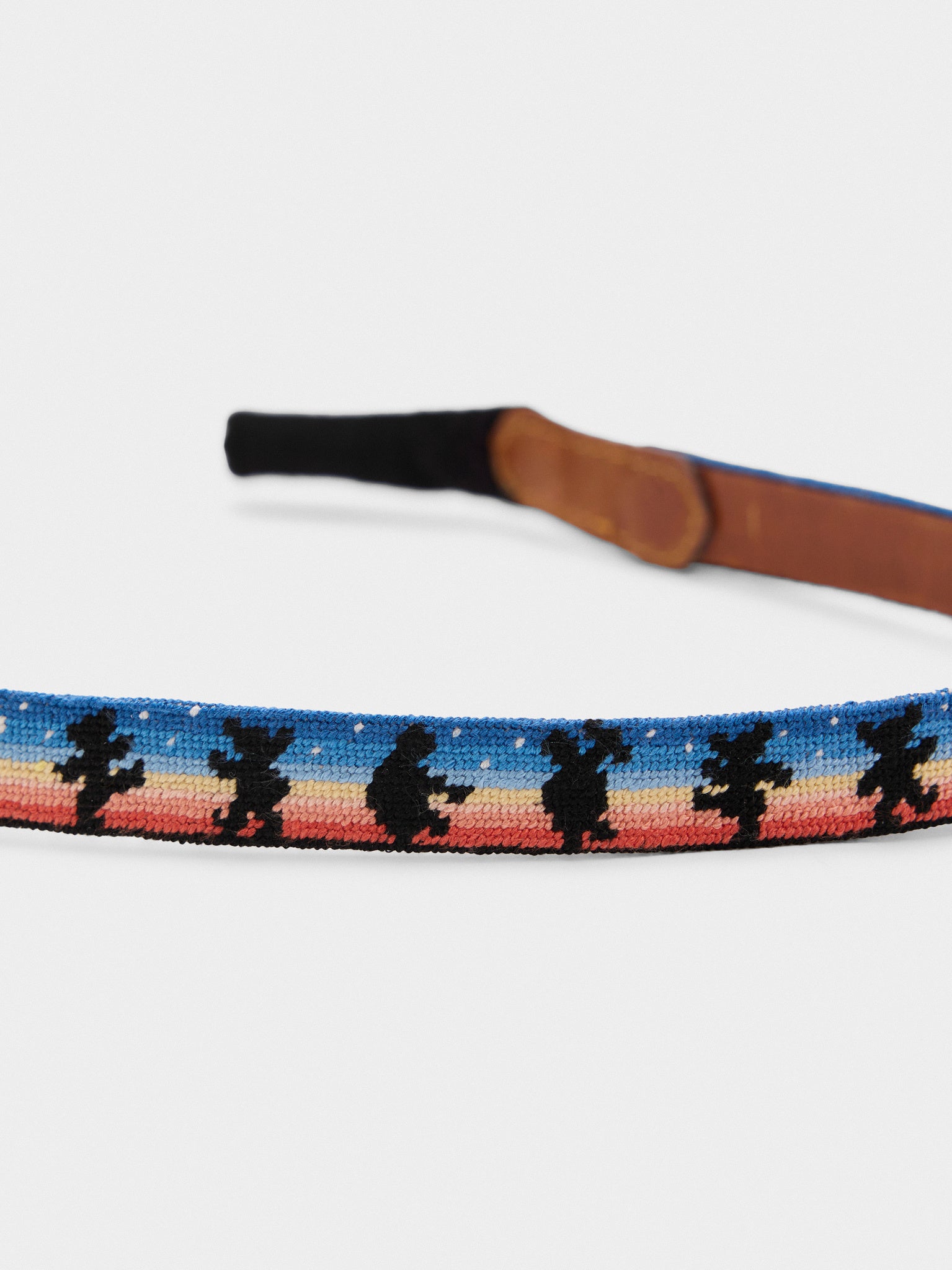 Smathers & Branson Grateful Dead Moondance Needlepoint Sunglasses Strap - Saint Bernard