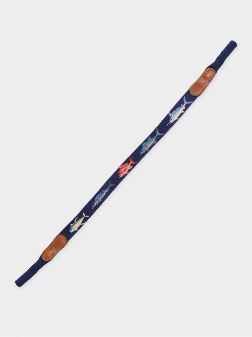 Smathers & Branson Gulf Coast Fish Needlepoint Sunglasses Strap