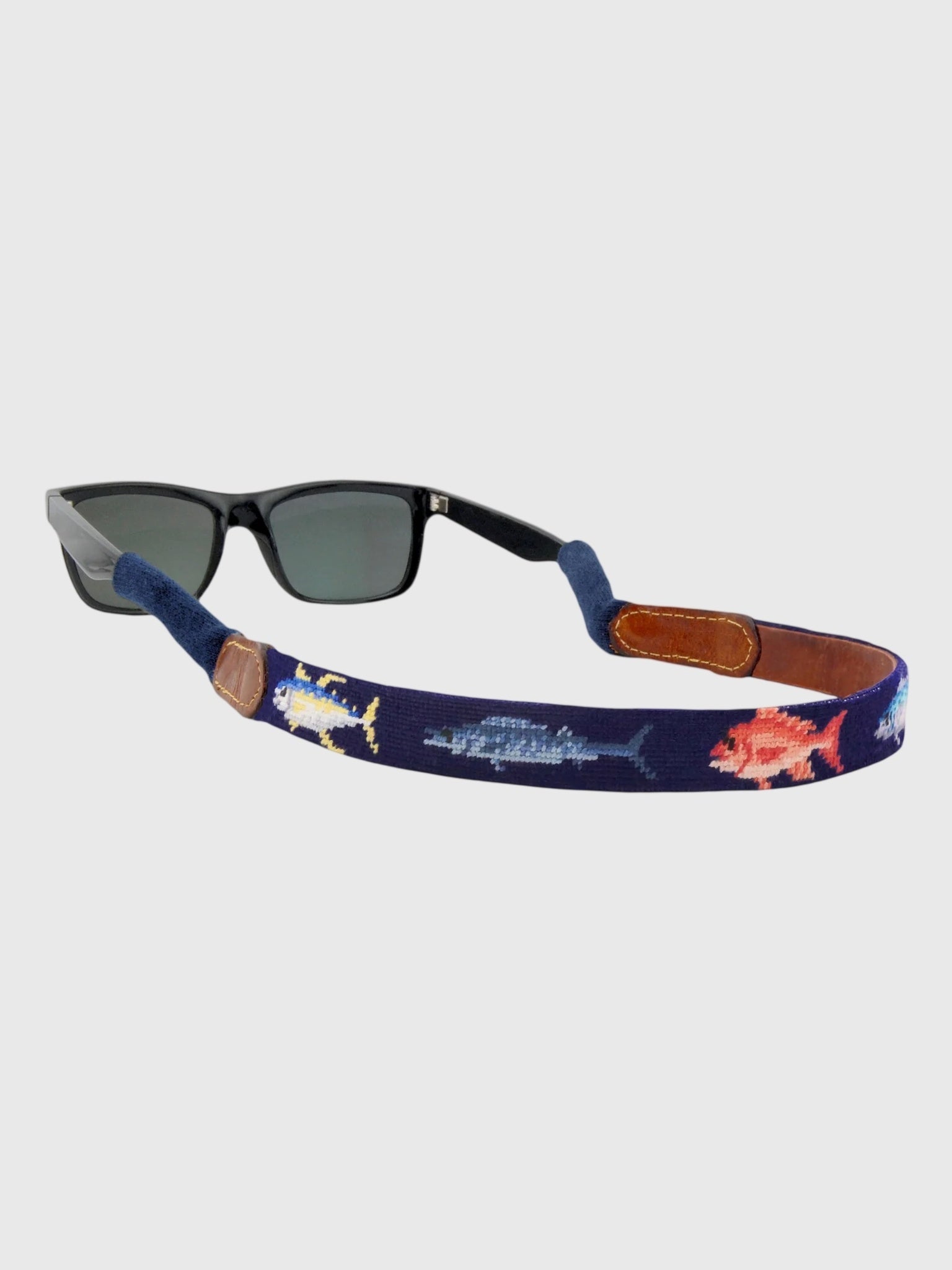 Smathers & Branson Gulf Coast Fish Sunglasses Strap - Saint Bernard