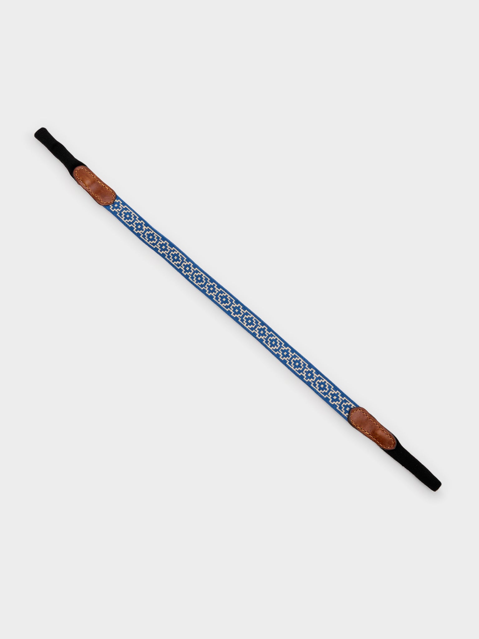 Smathers & Branson Claiborne Needlepoint Sunglasses Strap - Saint Bernard