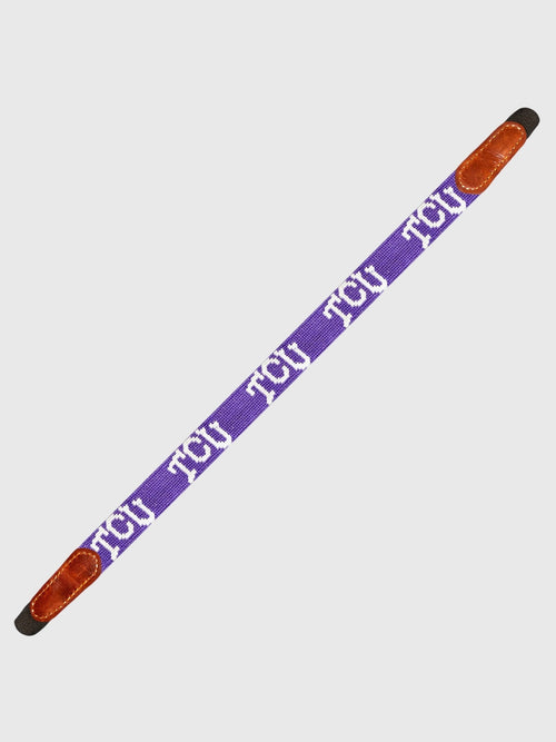 Smathers & Branson Texas Christian University Needlepoint Sunglasses Strap