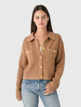 Eche Women's Sweater Jacket - Saint Bernard