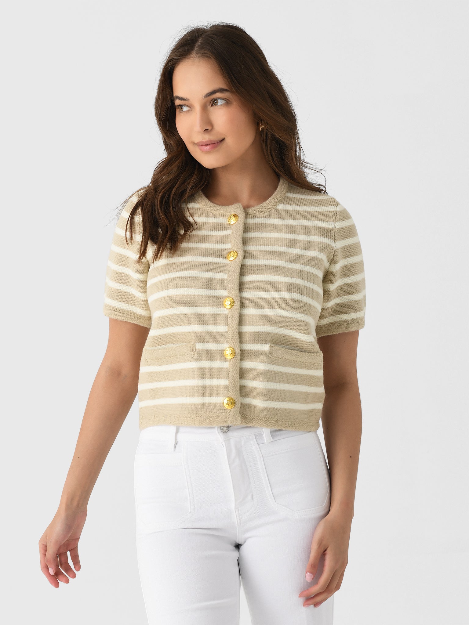 Eche Women's The Kate Cardigan - Saint Bernard