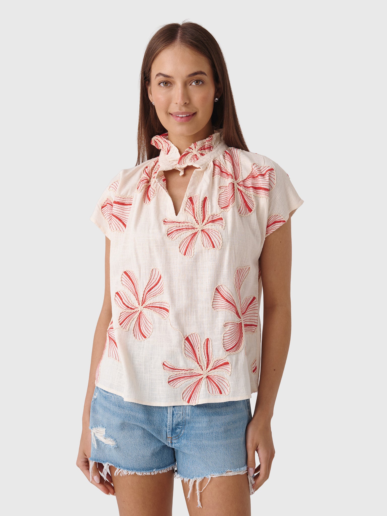 Never A Wallflower Women's Vicki Top - Saint Bernard