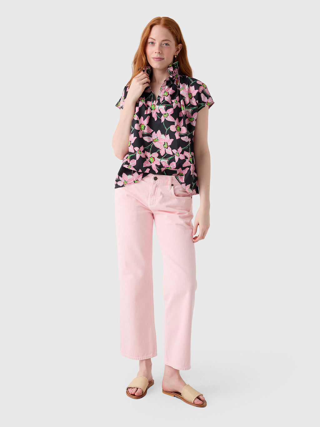 Never A Wallflower Women's Vicki Top - Saint Bernard