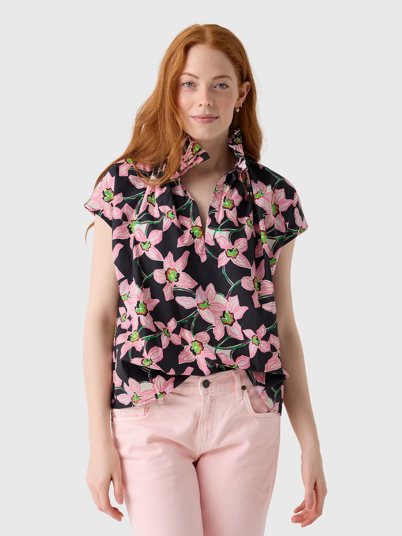 Never A Wallflower Women's Vicki Top - Saint Bernard