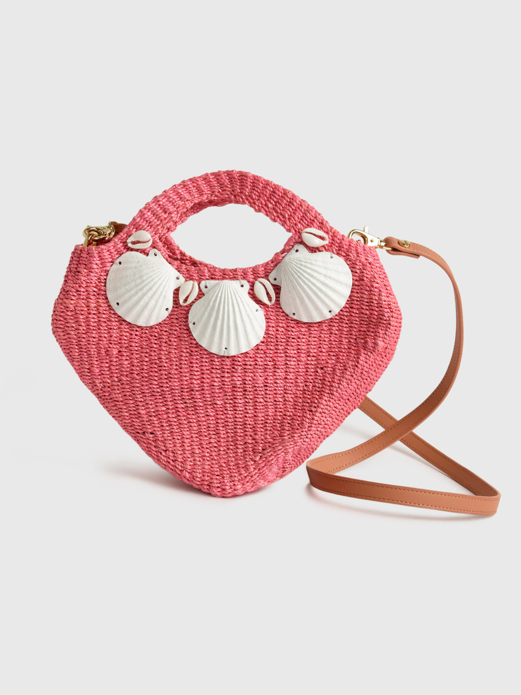 Aranaz Scallop Handbag - Saint Bernard