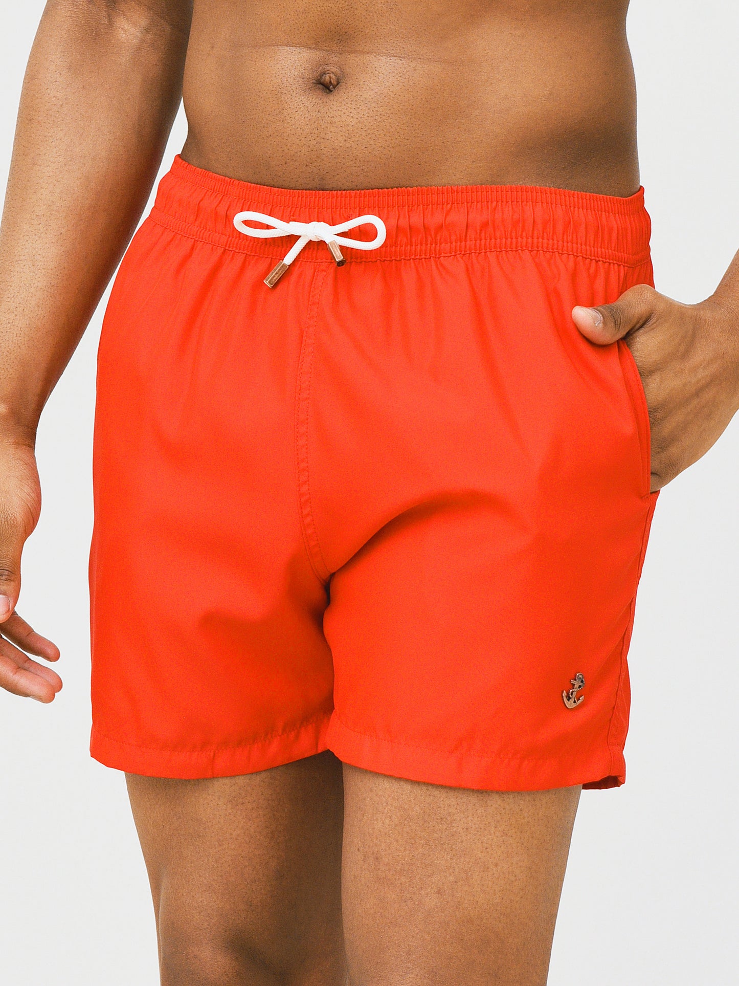 Retromarine Men's Baywatch Red Swim Trunk - Saint Bernard