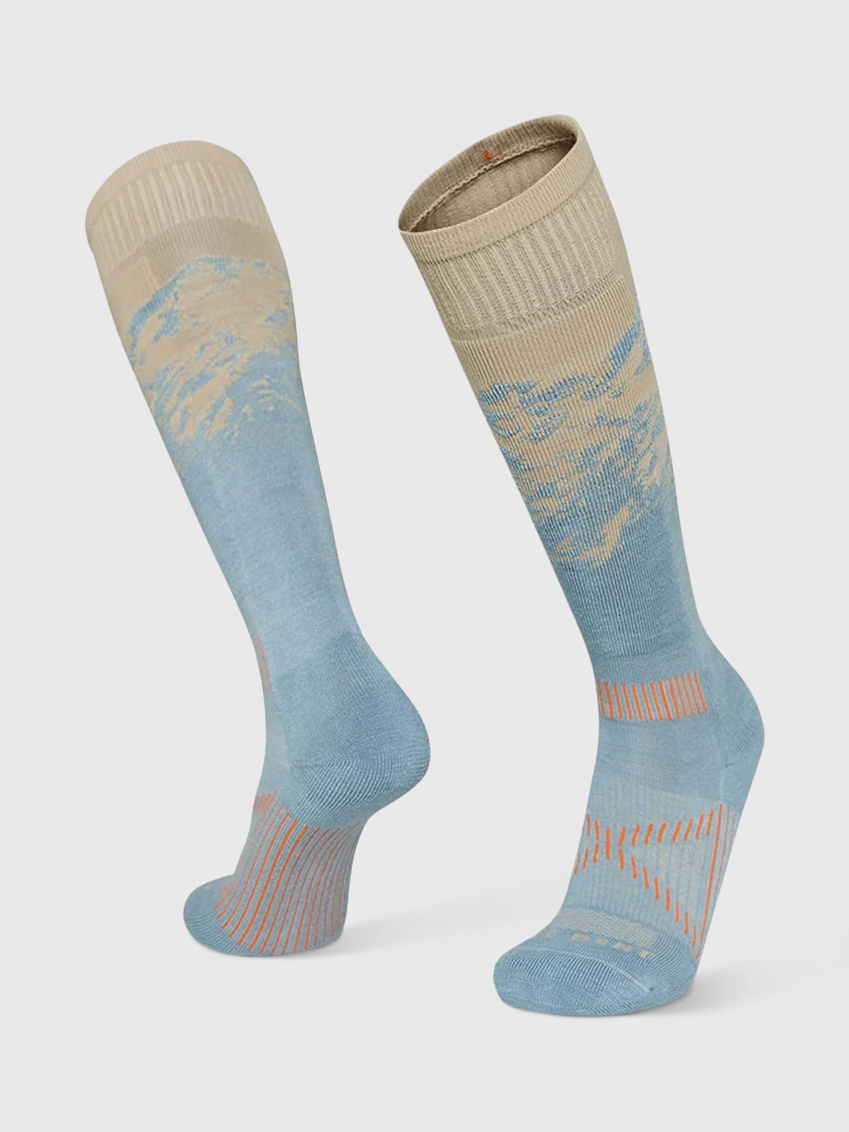 Le Bent Sammy Carlson Pro Series Light Cushion Snow Socks - Saint Bernard