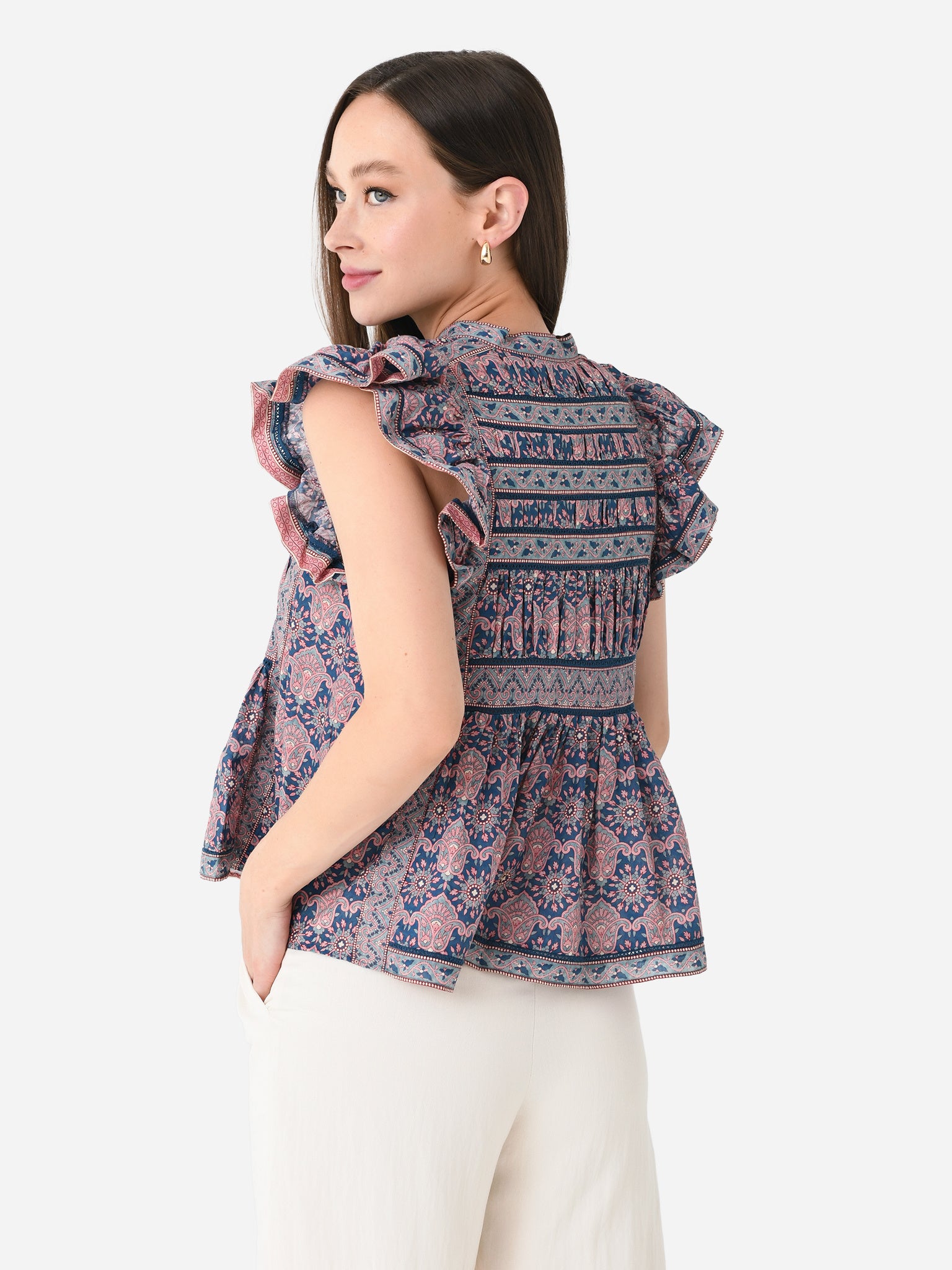 parker peplum top