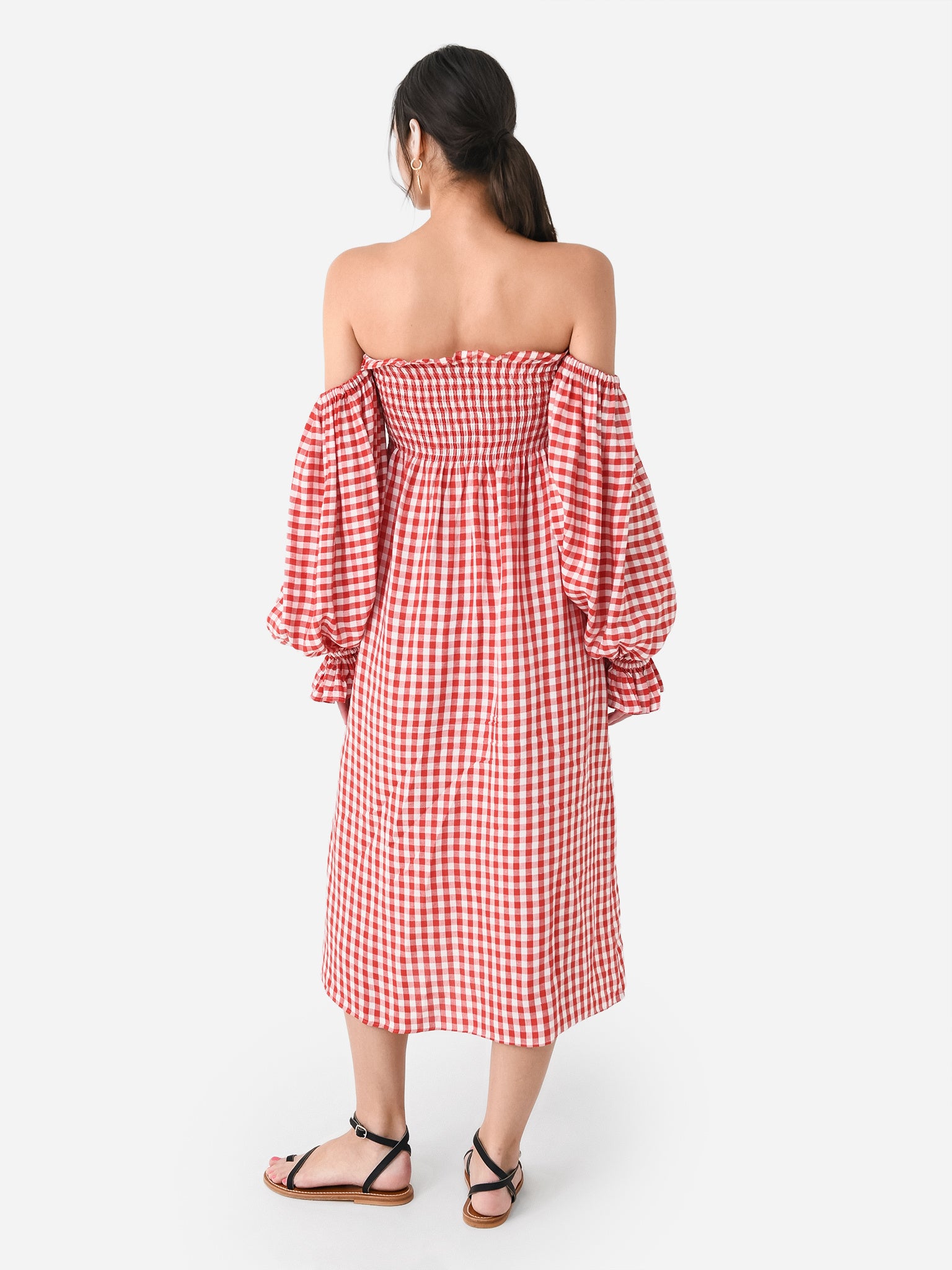 sleeper linen lounge dress Sleeper Linen Lounge Dress
