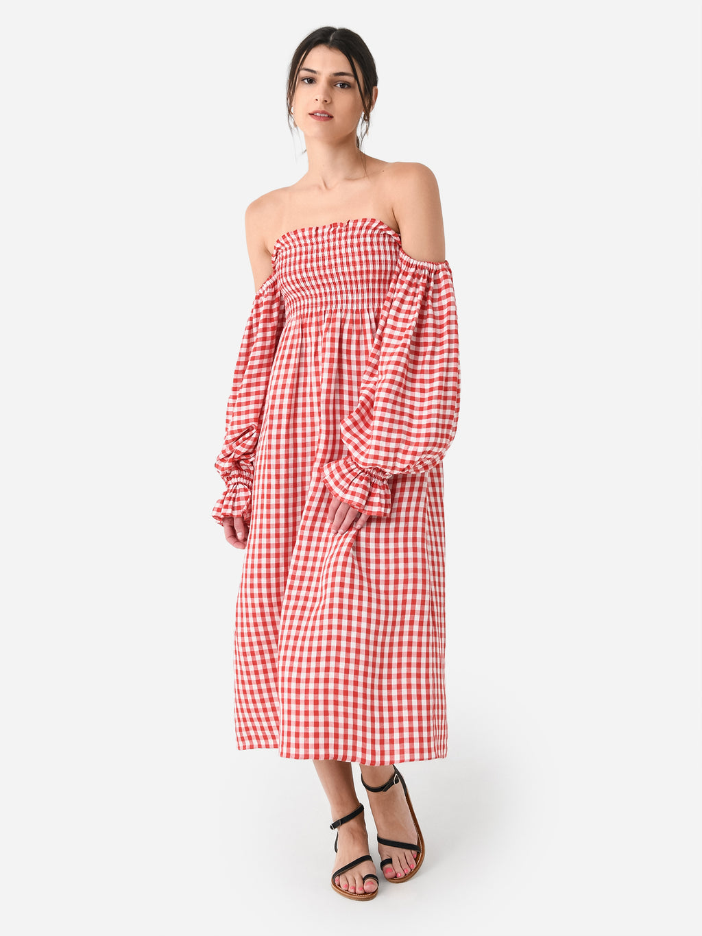Sleeper Women's Atlanta Linen Dress - Saint Bernard