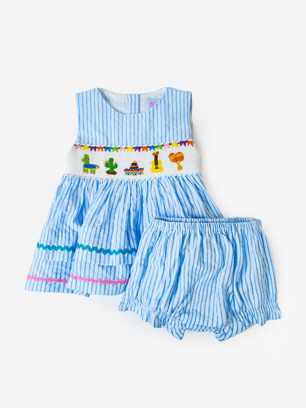 Ann+Reeves Baby Girls' Betsy Bloomer Set - Saint Bernard