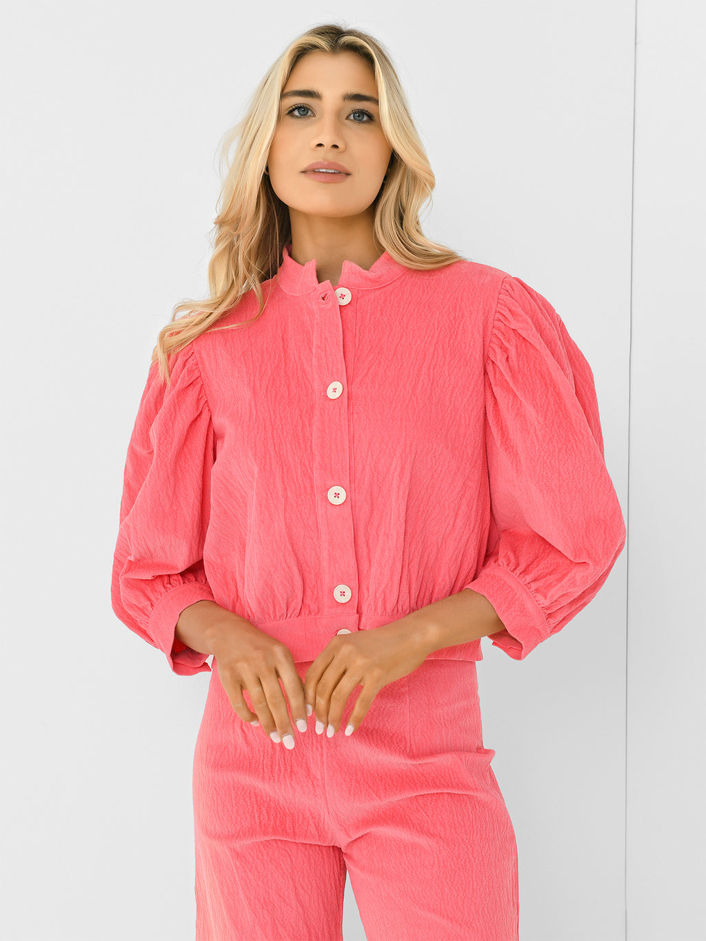 Never A Wallflower Women's Button-Down Jacket - Saint Bernard