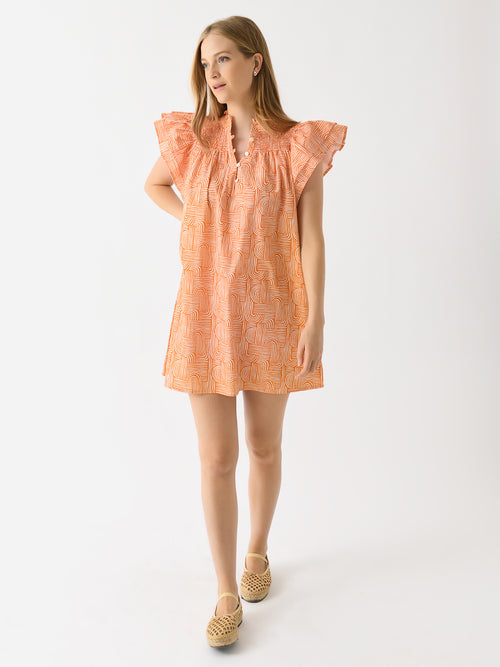 Never A Wallflower Women's Smocked Short Dress