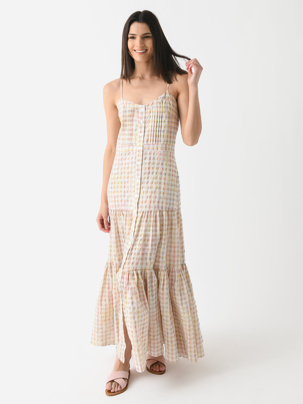Never A Wallflower Women's Lindsey Long Dress - Saint Bernard