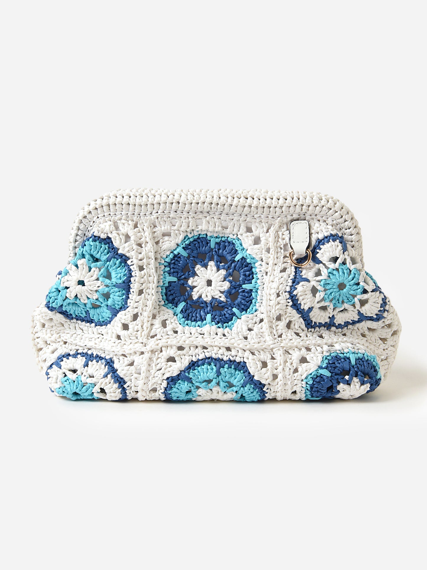 My Beachy Side Crochet Frame Clutch - Saint Bernard