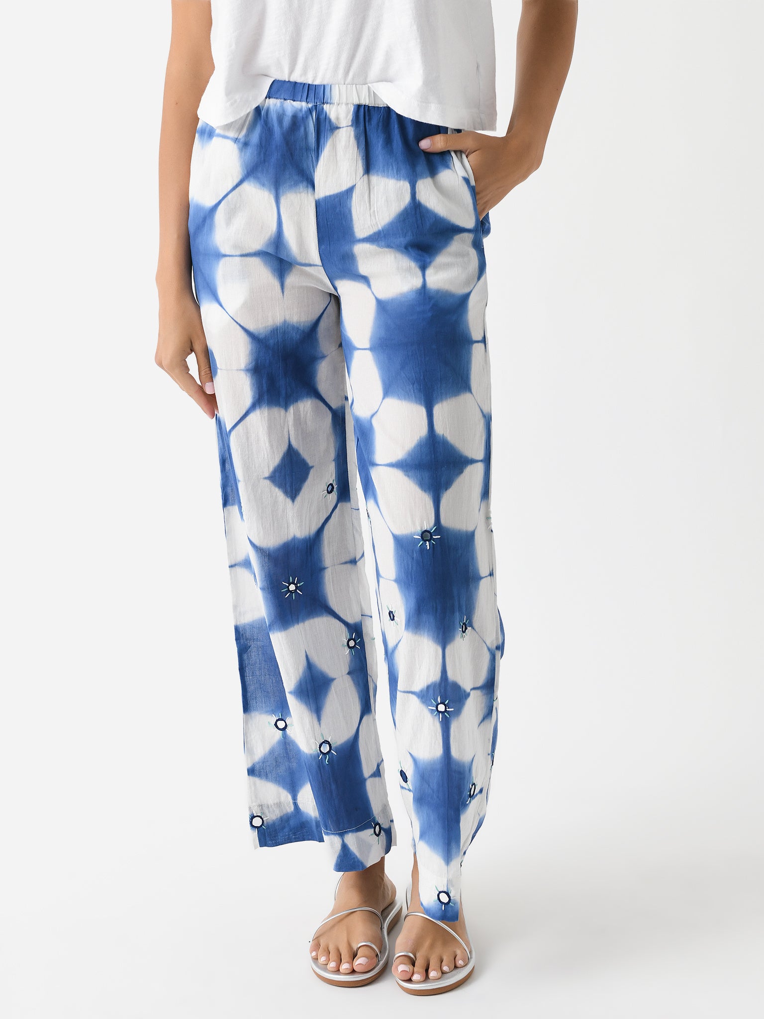 V De Vinster Women's Cramp Dye Pants - Saint Bernard