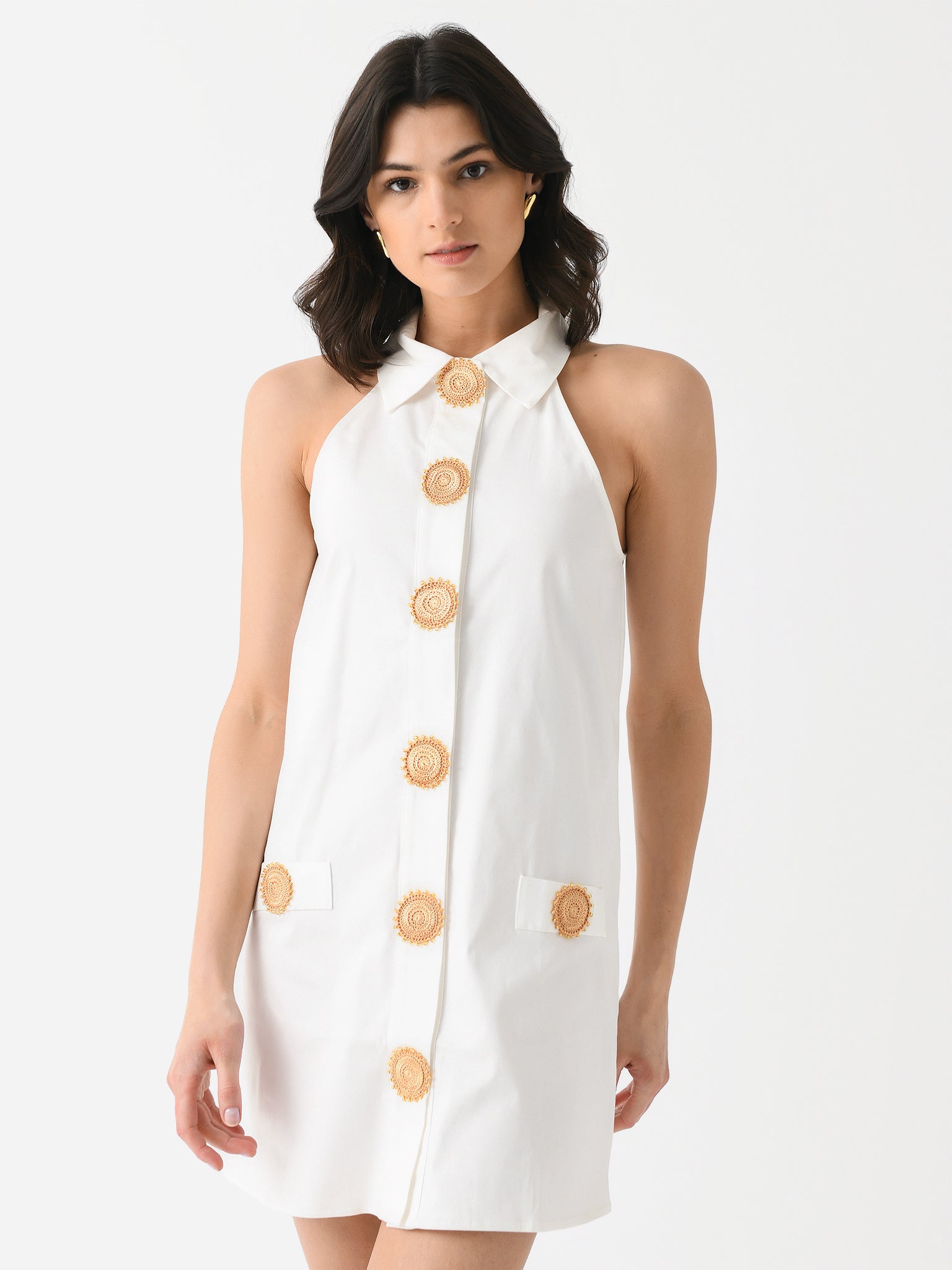 My Beachy Side Women's Amber Mini Dress - L / IVORY