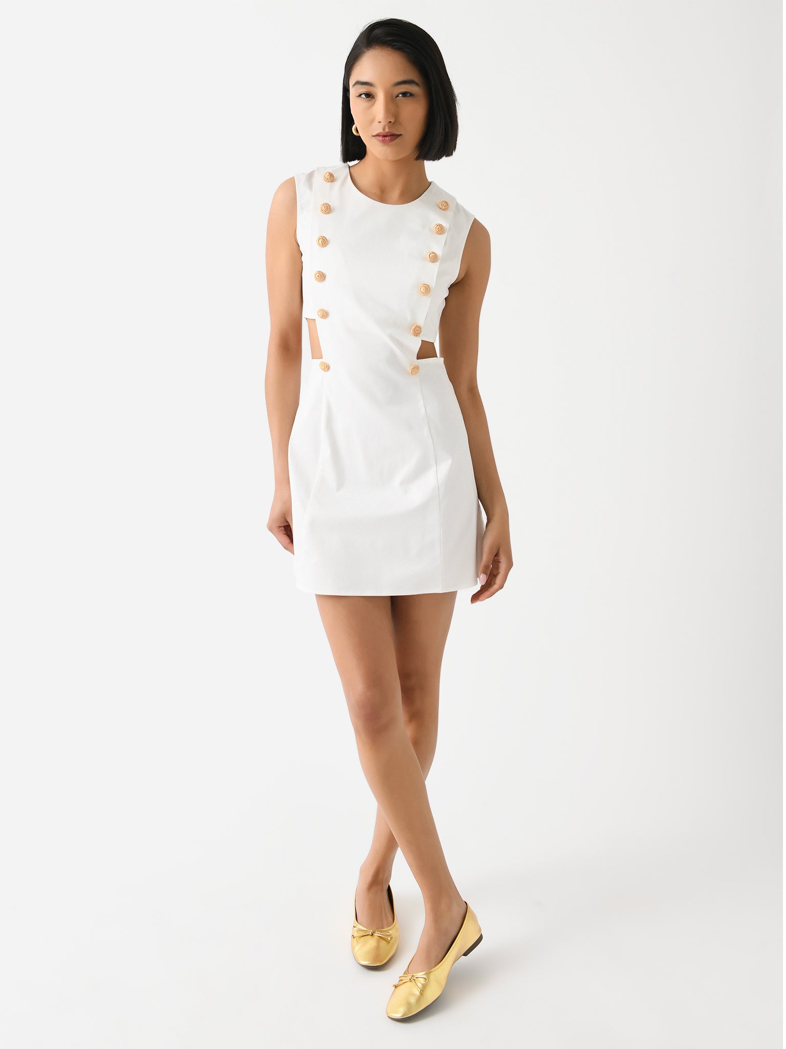 marin mini dress by my beachy side Beachy Side White Marin Mini Dress for Women on Sale - Up to 59% off at Naughty Girl Shop