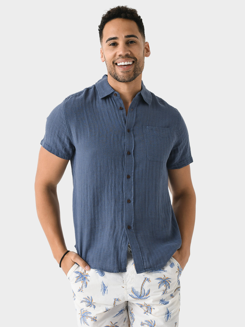 Katin Men's Alan Solid Shirt - Saint Bernard