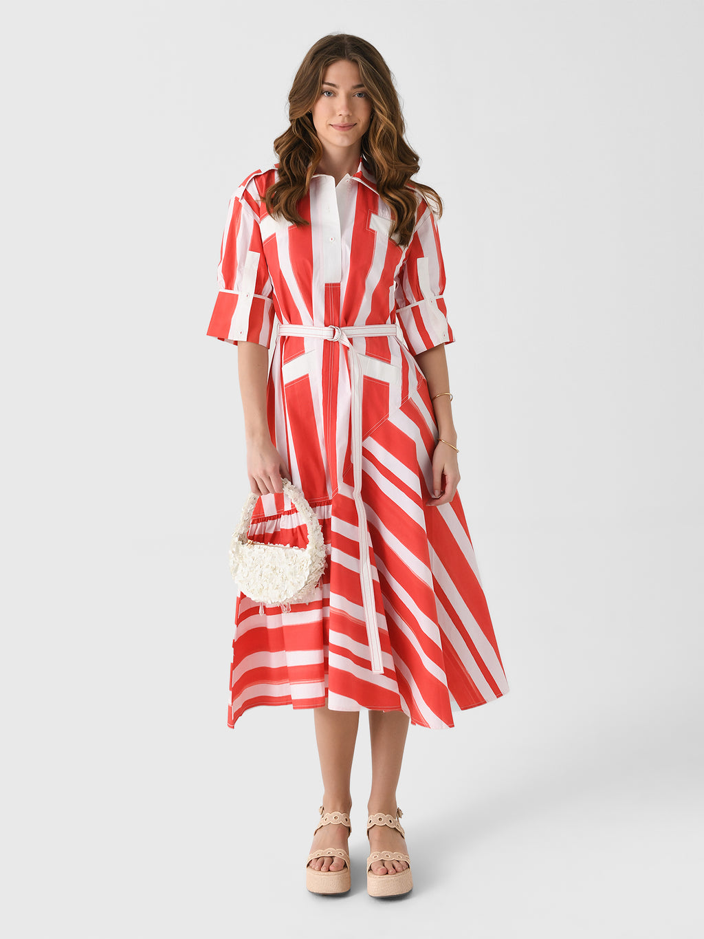 Lovebirds Women's Lola Ruffle Dress - Saint Bernard