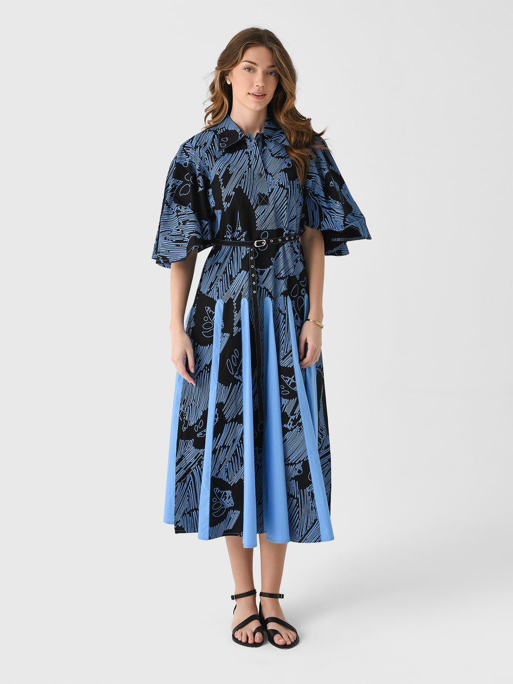 Lovebirds Women's Classic Godet Dress - Saint Bernard