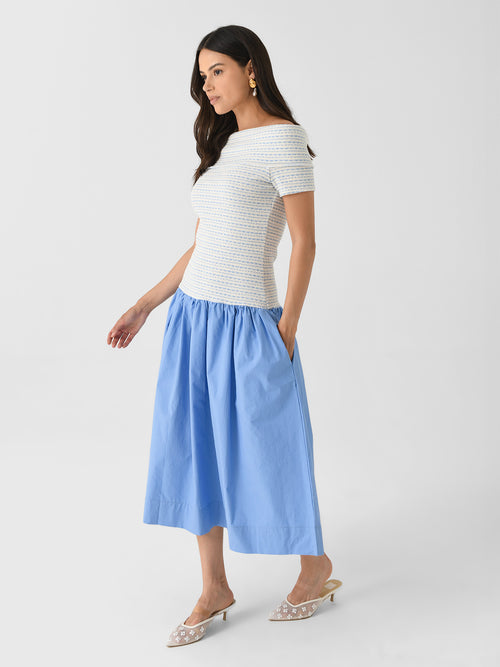 Never A Wallflower Women's Off The Shoulder Dress