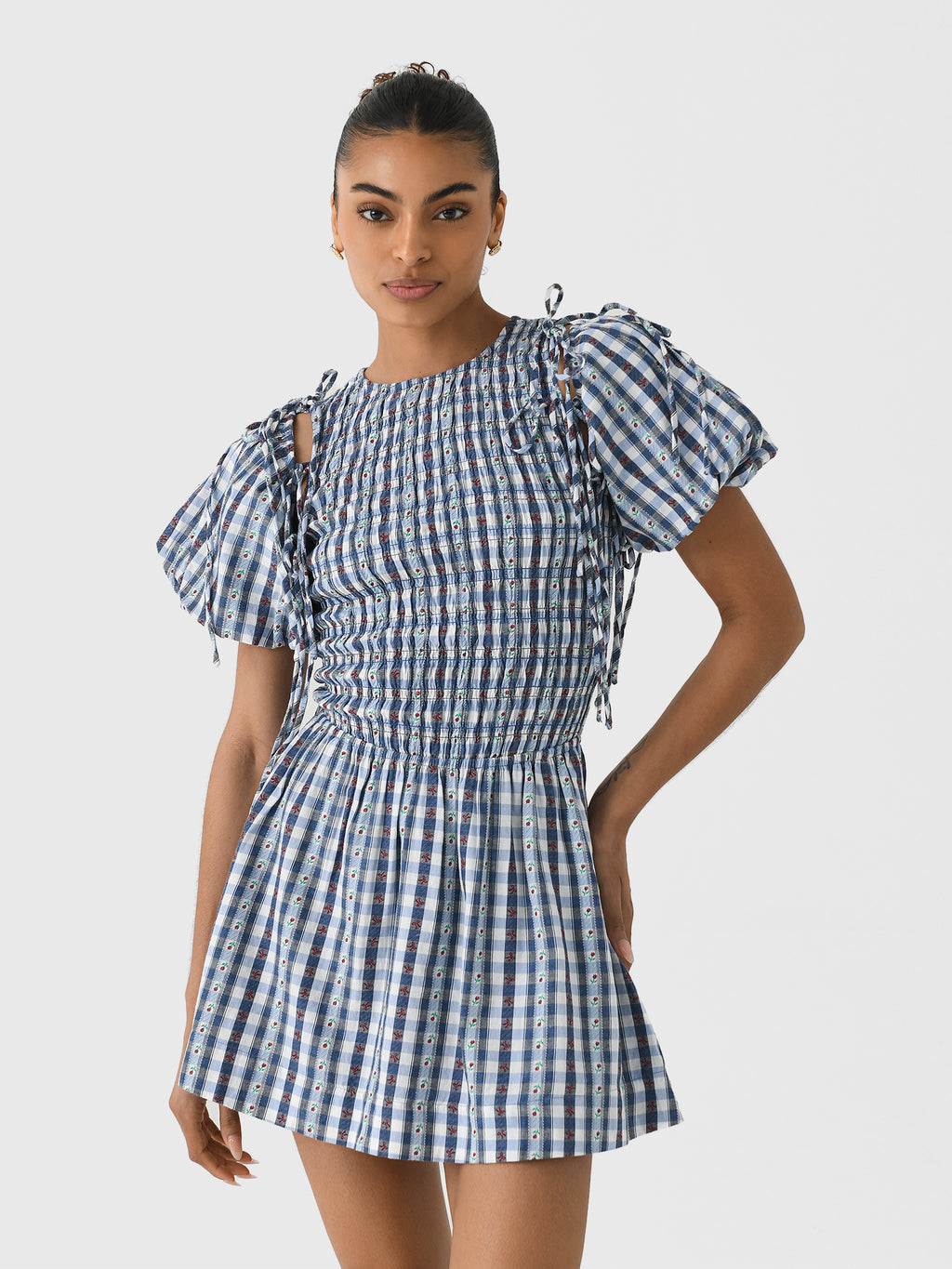 Damson Madder Women's Becca Mini Dress - Saint Bernard