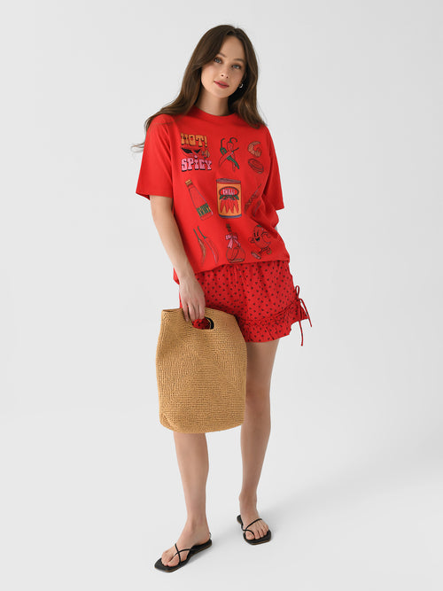 Damson Madder Women's Chilli Boyfriend Tee