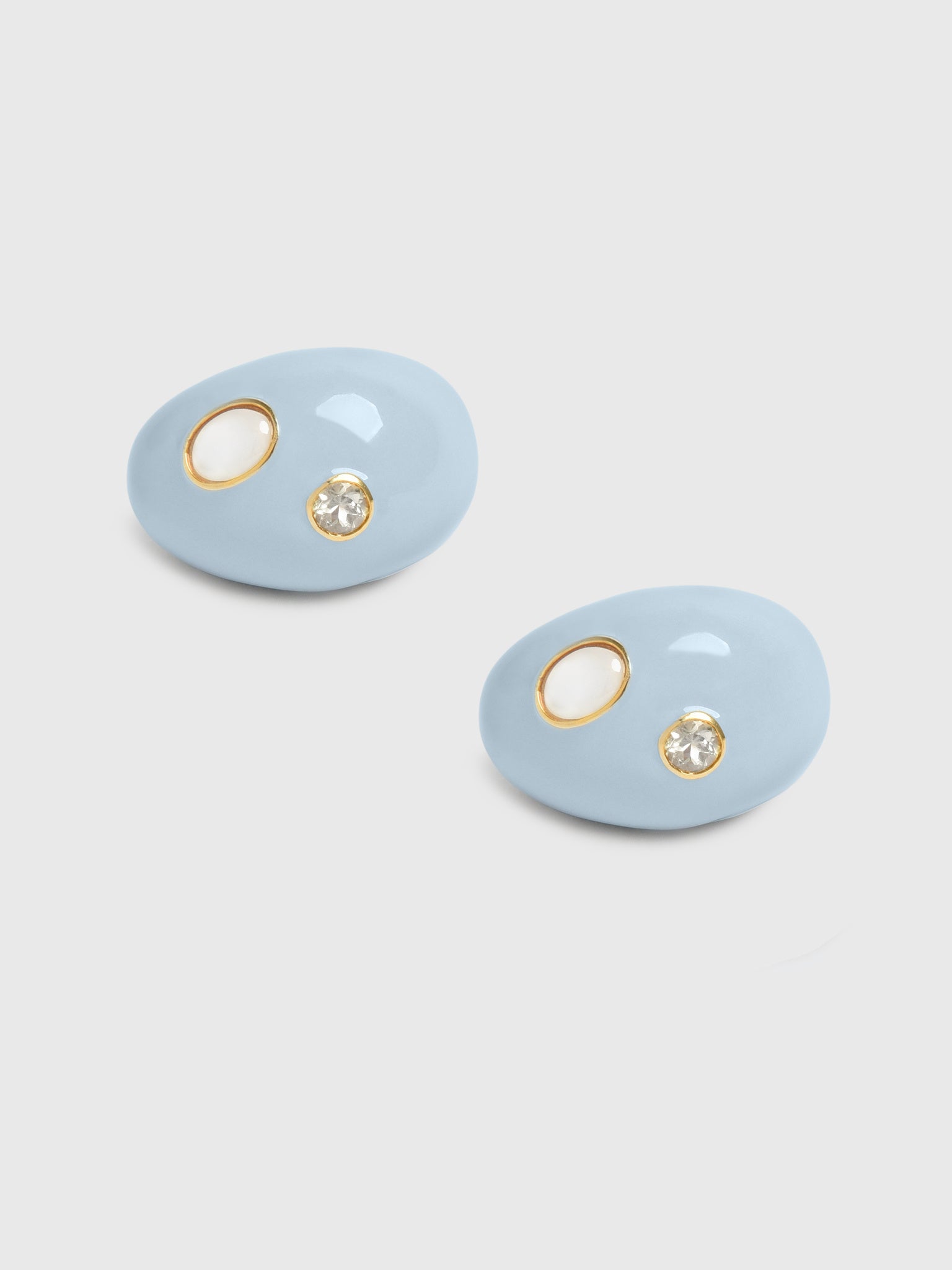 Lizzie Fortunato Mini Arp Earrings - Saint Bernard