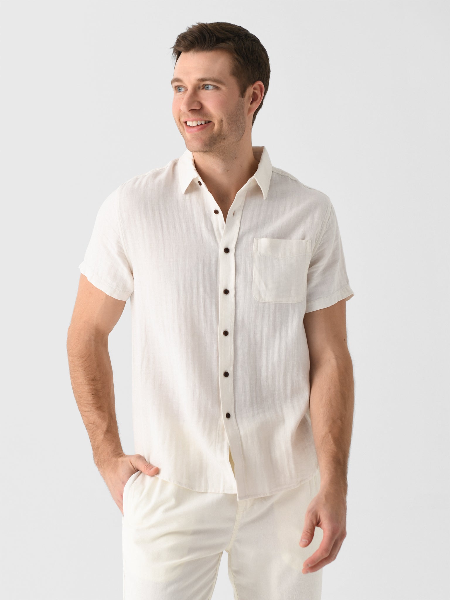 Katin Men's Alan Solid Shirt - Saint Bernard