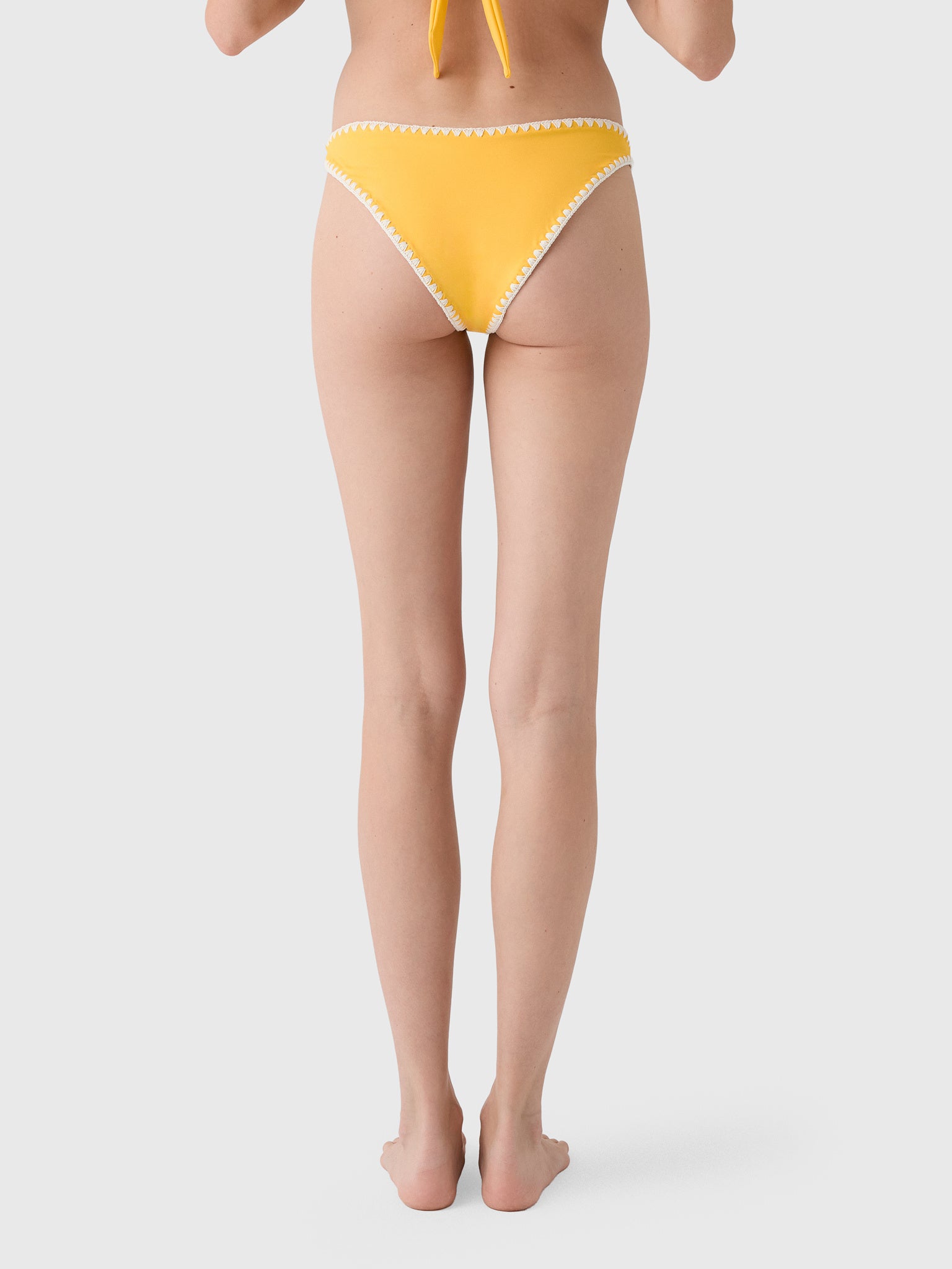 Leslie Amon Women's Lemon Slice Bikini Bottom - Saint Bernard