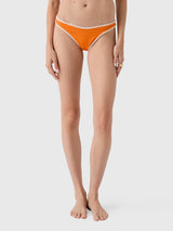 Leslie Amon Women's Orange Slice Bikini Bottom - Saint Bernard